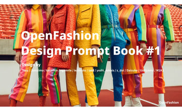 約50点のファッションデザインとプロンプトを掲載した「OpenFashion Design Prompt Book #1」をリリース
