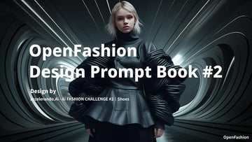 AI×ファッションが導く新たなデザイン　全45点のシューズデザインとプロンプトを掲載した「OpenFashion Design Prompt Book #2」を無料リリース