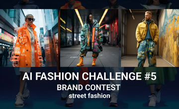 AIと人間が創るデザインコンテスト「AIファッションチャレンジ #5」結果発表 ー“ストリートファッション”の想像の枠を超えた3ブランドが受賞ー