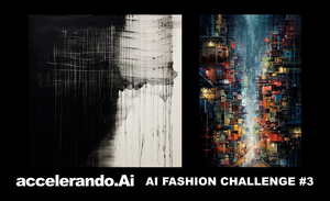 「accelerando.Ai - AI FASHION CHALLENGE #3」第二回受賞作品のお知らせ