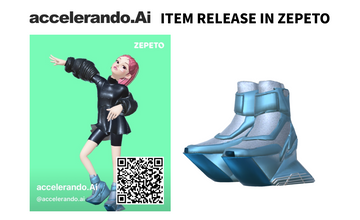 AIデザインとコミュニティデザインが融合！未来のファッションブランド「accelerando.Ai」が新作シューズとウェアの販売をスタート ーメタバースプラットフォーム「ZEPETO」でアバターが着用可能なアイテムにー