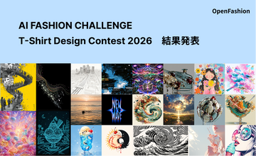 「AI FASHION CHALLENGE T-Shirt Design Contest 2026」 受賞作品のお知らせ