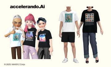 生成AIと人によるデザインファッションコンテスト「accelerando.Ai CONTEST #11 - Tshirts」受賞20作品がリアルクローズとZEPETOアイテムにて同時販売開始！ ーTシャツで感じる、AIと人の共創。リアル×デジタルで楽しむ夏の20デザインー