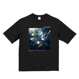 t_065 Glass butterfly black image