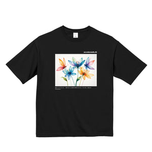 t_075 蝶々花 black image