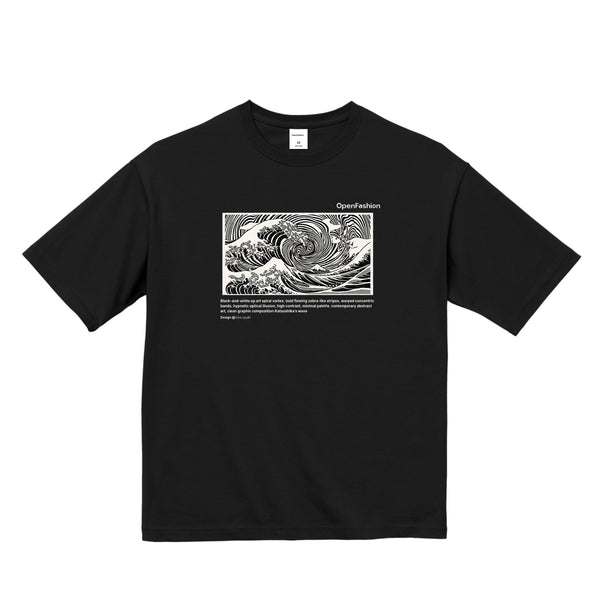 t_083 zebra wave black image